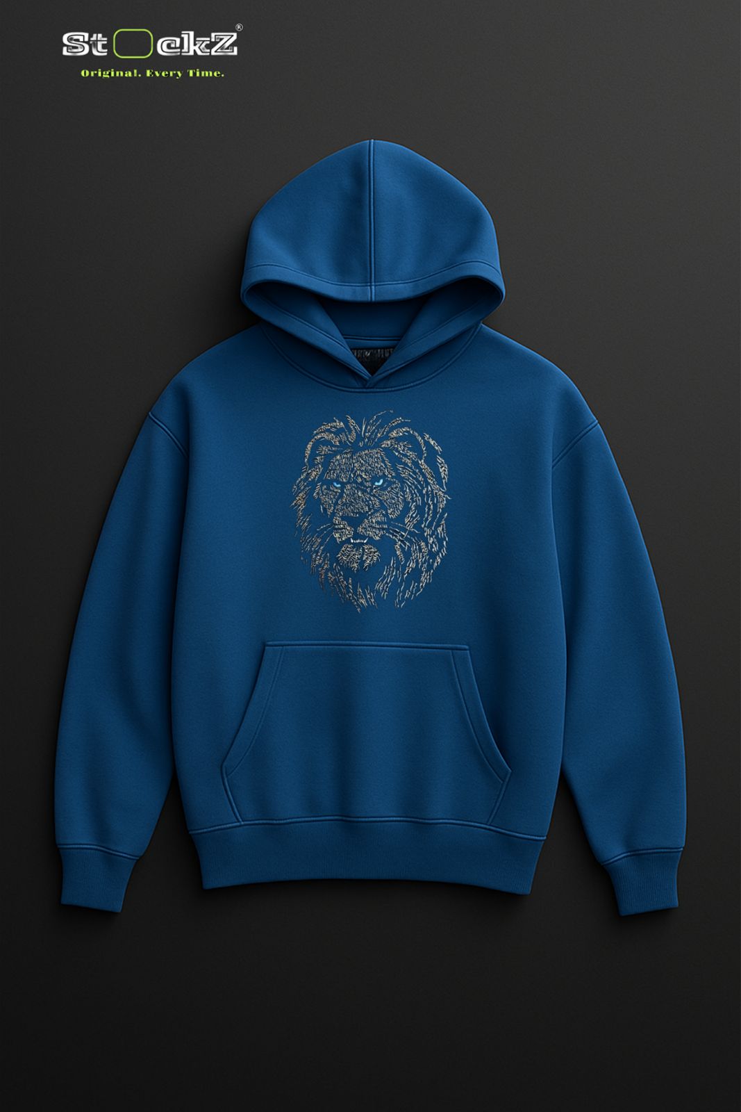 Black Hoodie Lion Premium Design