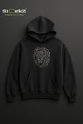 Black Hoodie Lion Premium Design